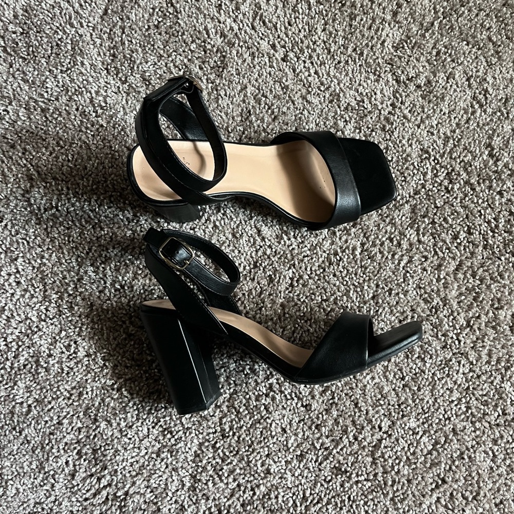 A NEW DAY Black Heels